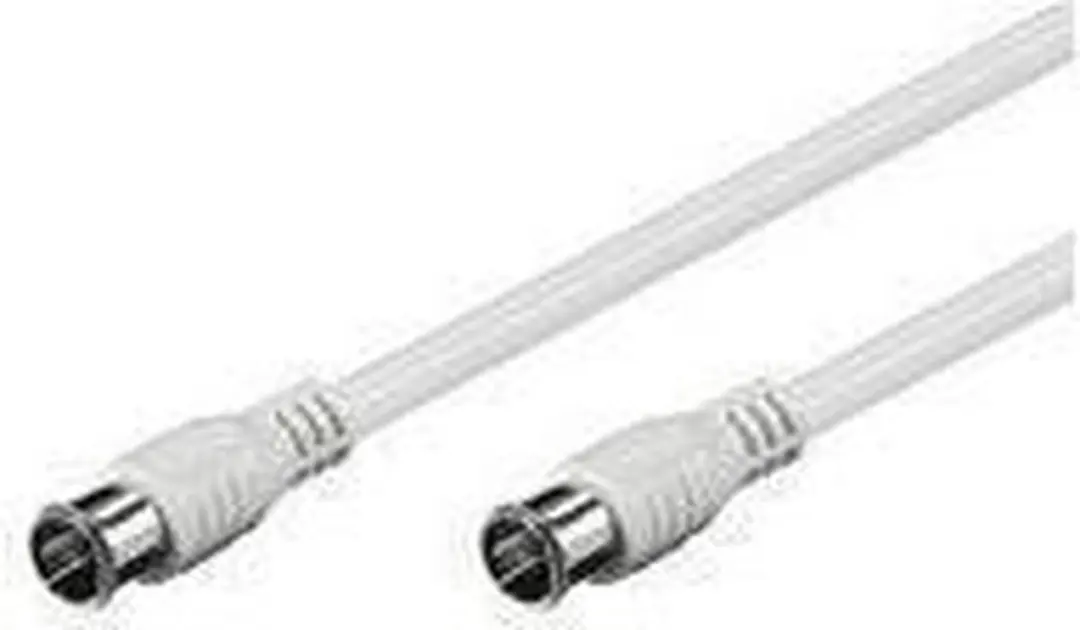 Goobay F-connector Coax Antennekabel 2.5m - 10 Stuks