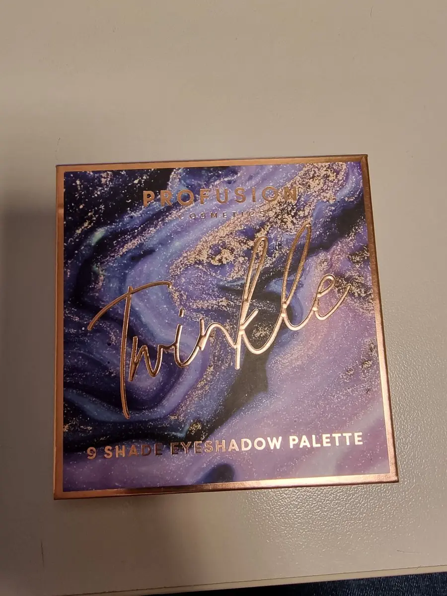 Profusion Oogschaduw Euphoric Glam Twinkle Palette - 9 Kleuren