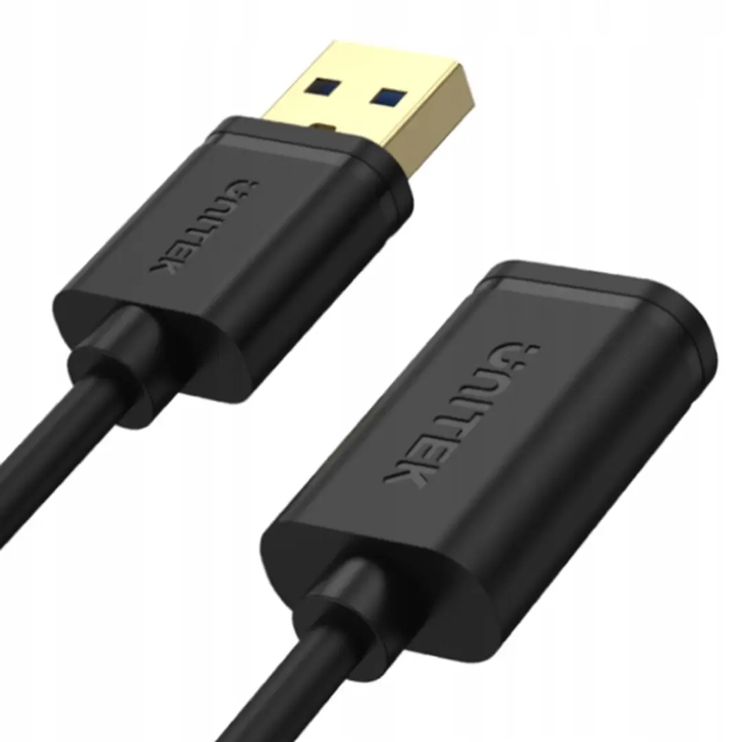 Unitek USB 3.0 AM-AF Kabel 2m - Zwart