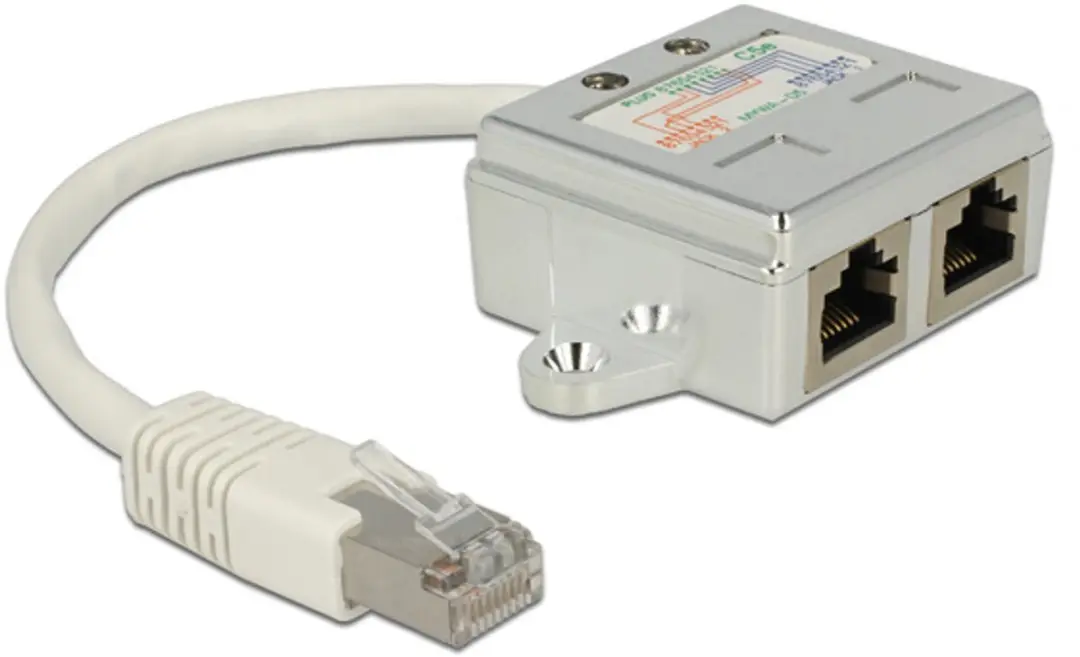 Delock RJ45 Port Doubler 65224