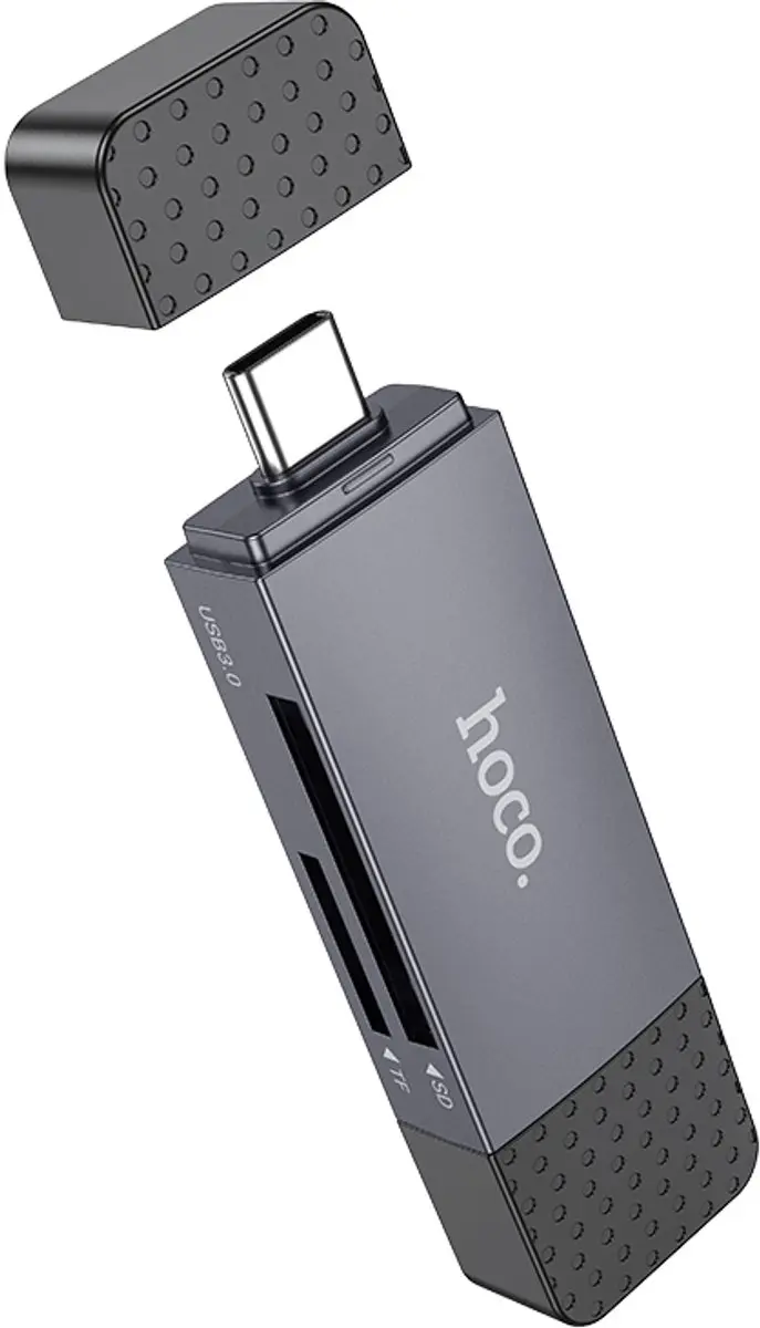 Hoco 2-in-1 Card Reader USB-C/USB 3.0
