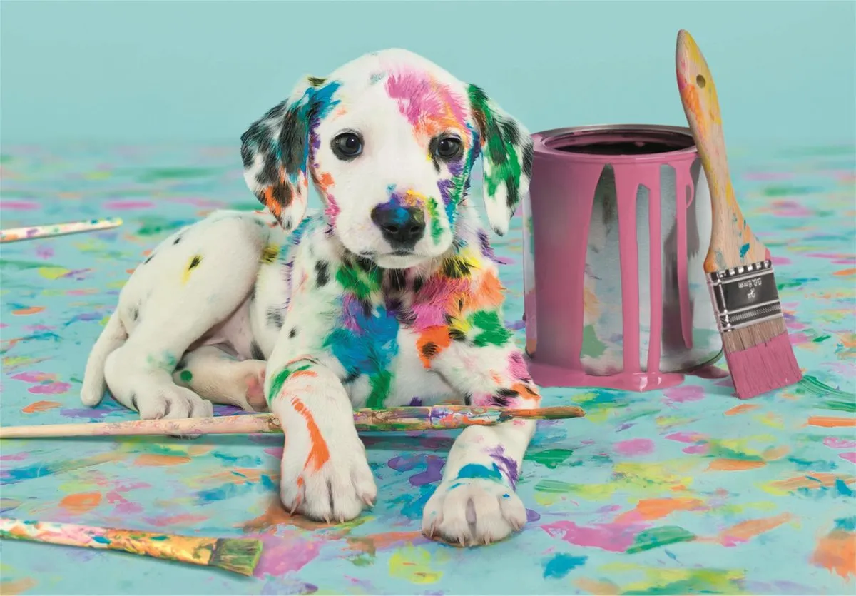 Clementoni The Funny Dalmatian Puzzel 500 Stuks - Multi