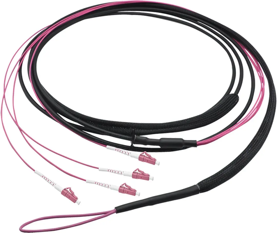 Logilink FT1U060 InfiniBand Glasvezelkabel LC U-DQ(ZN) BH - 60m - Zwart