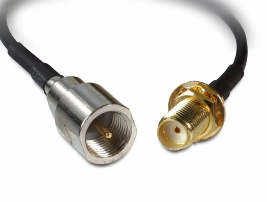 Delock SMA FME Stecker 200mm - Zwart