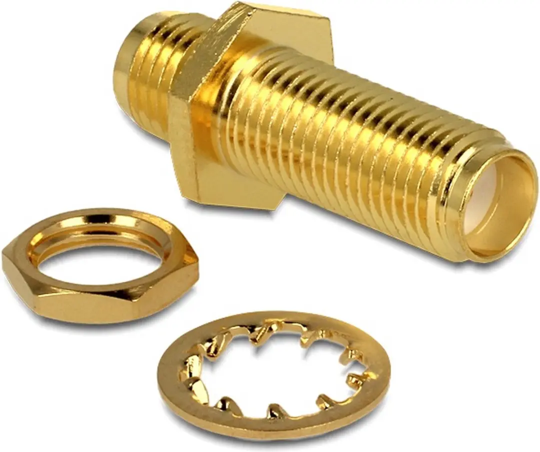 Delock SMA-SMA Koppelstuk 50 Ohm