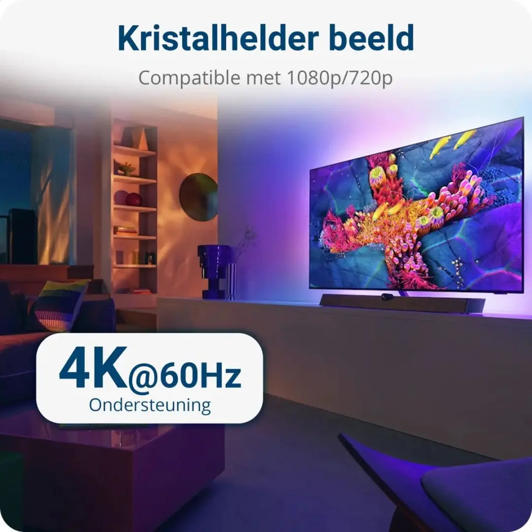 Selected USB-C naar HDMI Adapter 4K 60Hz - Grijs