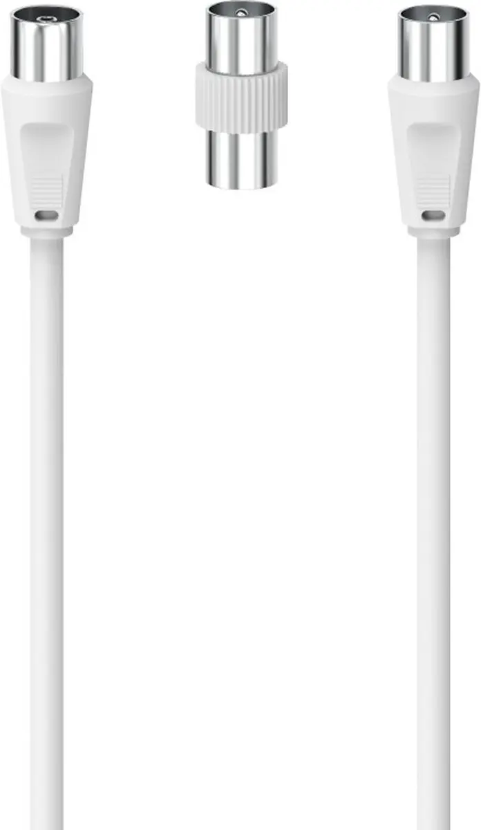 Hama M-H 75DB Antennekabel 1,5m - Wit