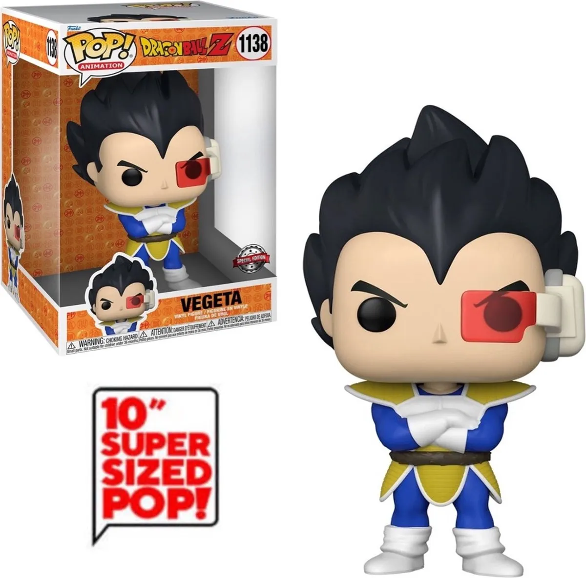 Funko Dragon Ball Z Super Sized POP! Vegeta - 25cm - Multicolours