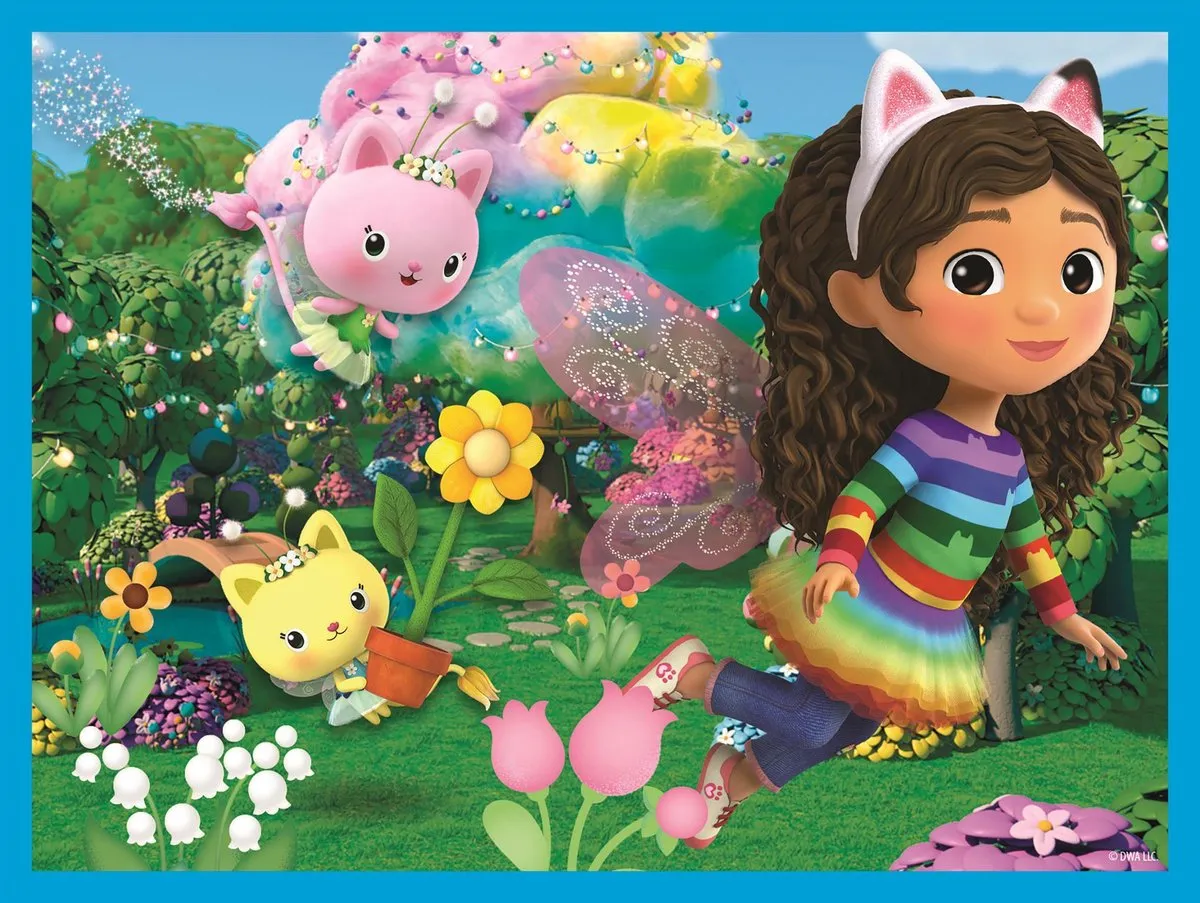 Clementoni Gabby's Dollhouse 12-delige Puzzel - 6 Afbeeldingen - Vanaf 3 jaar - afbeelding 6 van 6