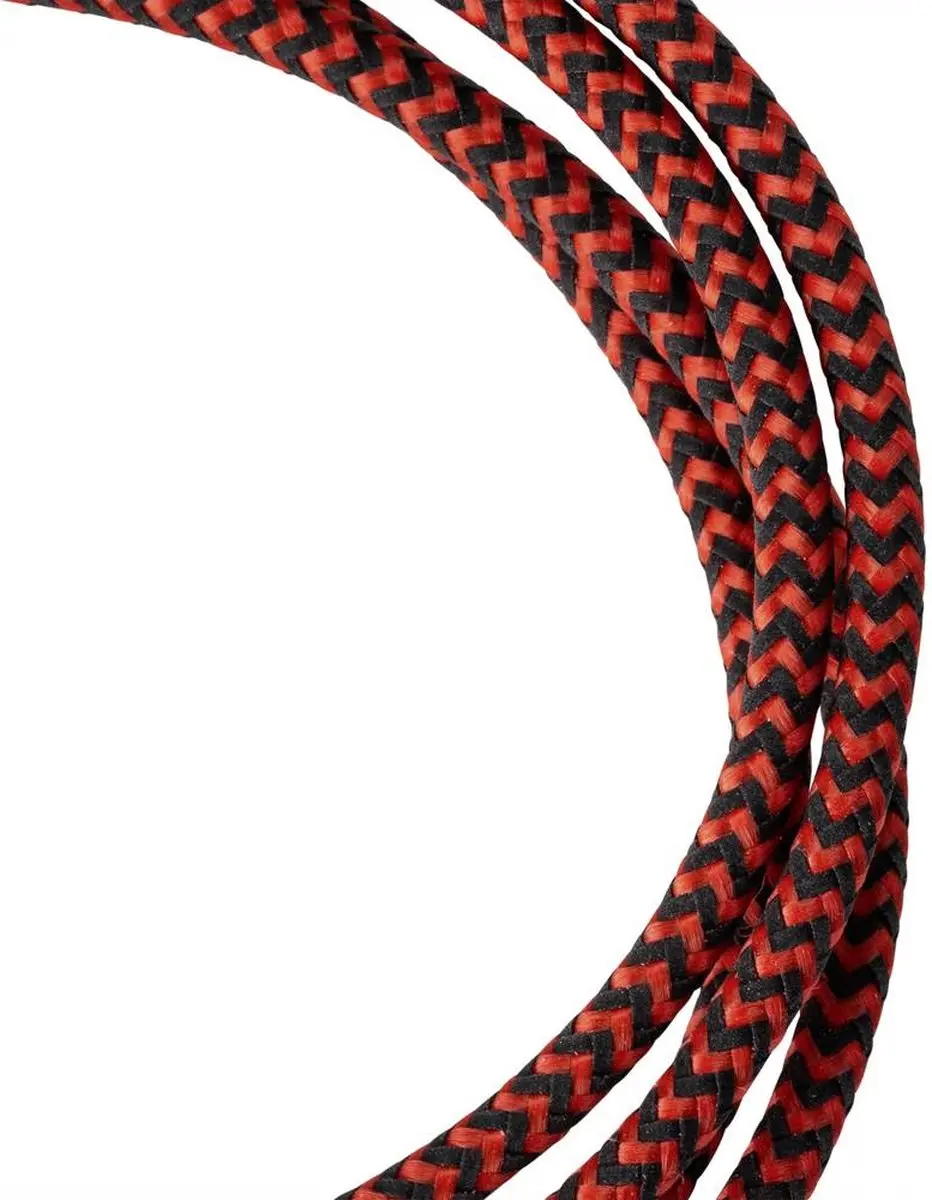 TOOLCRAFT TO-6872829 USB-kabel 2.0 USB-A/USB-C 2m - Zwart/rood