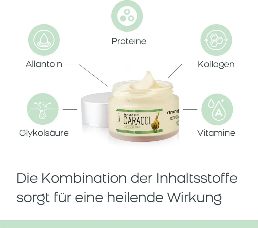 Orange Care Baba de Caracol Dagcrème Slakkenslijm 100ml