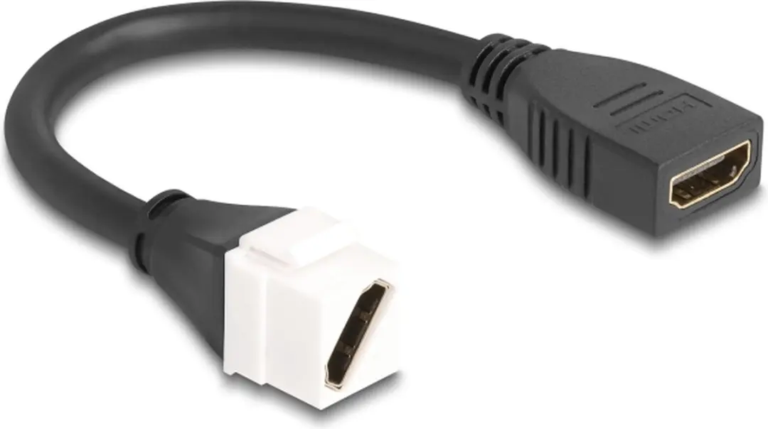 Delock HDMI Keystone Module 90326 - 8K 60Hz HDR - Wit