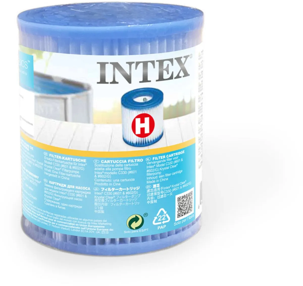 Intex Filterpatroon Type H 29007