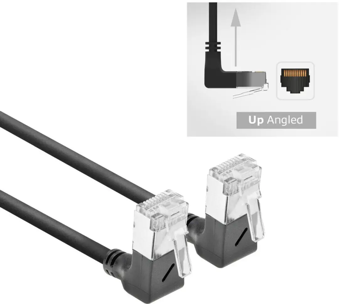 ACT DA6930 Patchkabel CAT6A U/FTP 0,15m