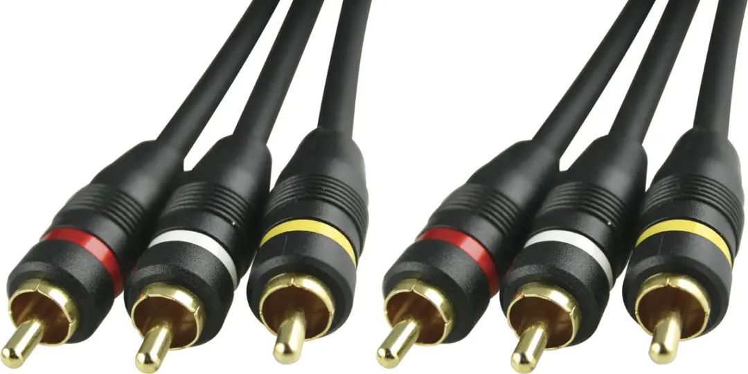 Deltaco MM-28A Audiokabel 2x3 RCA