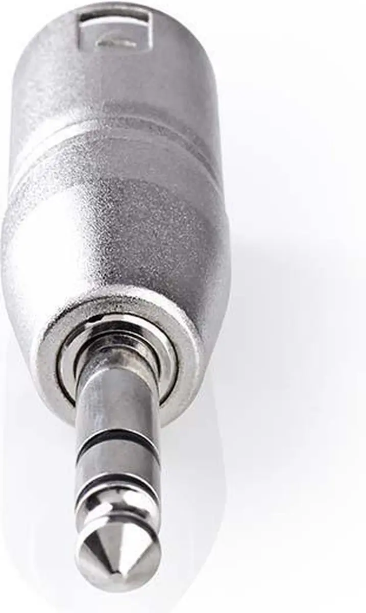 Nedis XLR-Adapter 3-Pins Male 6,35mm Male - 10 Stuks