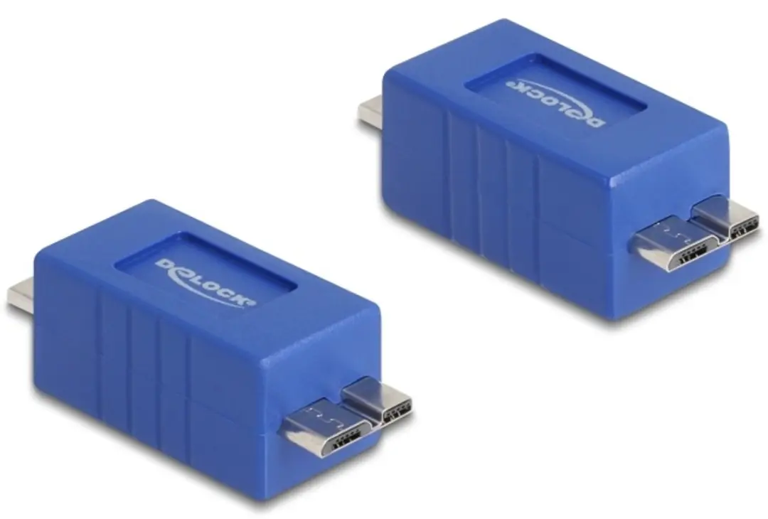 Delock USB 5Gbps Adapter Micro-B Male naar Male