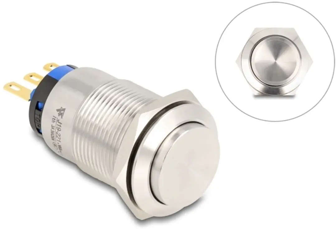 Delock Push Button 19mm