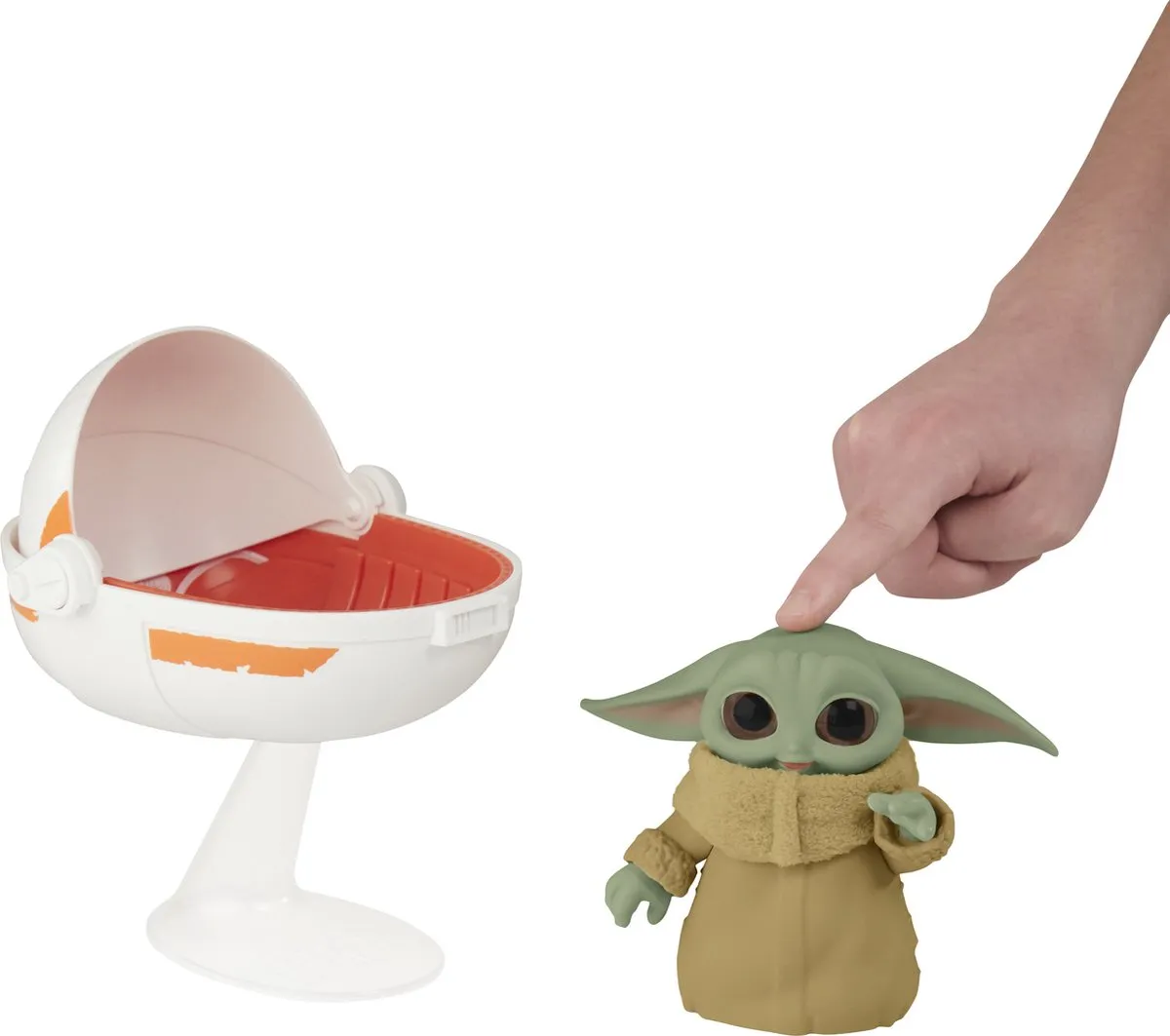 Star Wars The Mandalorian Wild Riding Grogu Speelfiguur - Multikleur