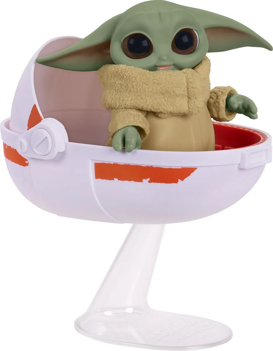 Star Wars The Mandalorian Wild Riding Grogu Speelfiguur - Multikleur