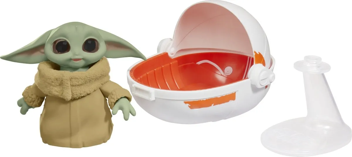 Star Wars The Mandalorian Wild Riding Grogu Speelfiguur