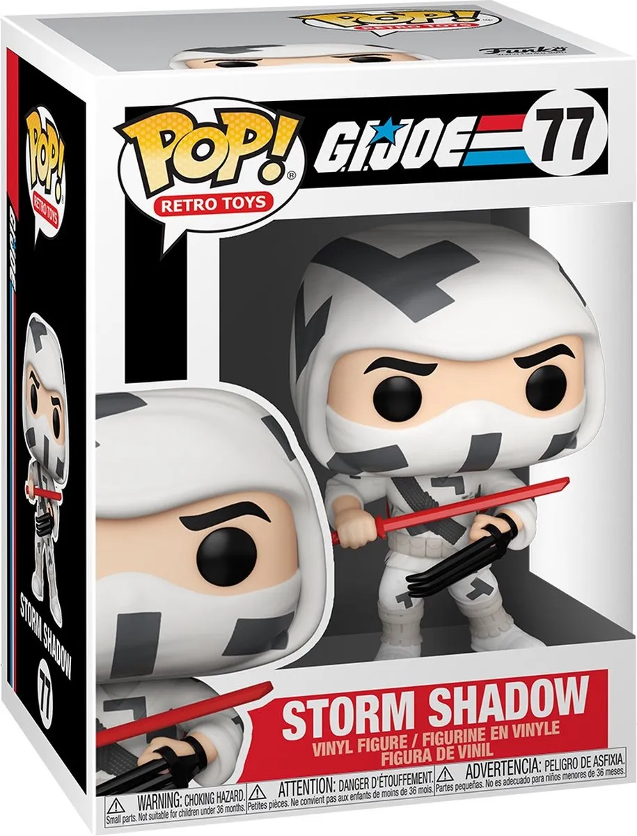Funko POP! Storm Shadow G.I. Joe Verzamelfiguur - 9cm - Multicolours