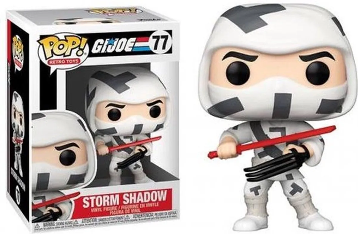 Funko POP! Storm Shadow G.I. Joe Verzamelfiguur - 9cm - Multicolours