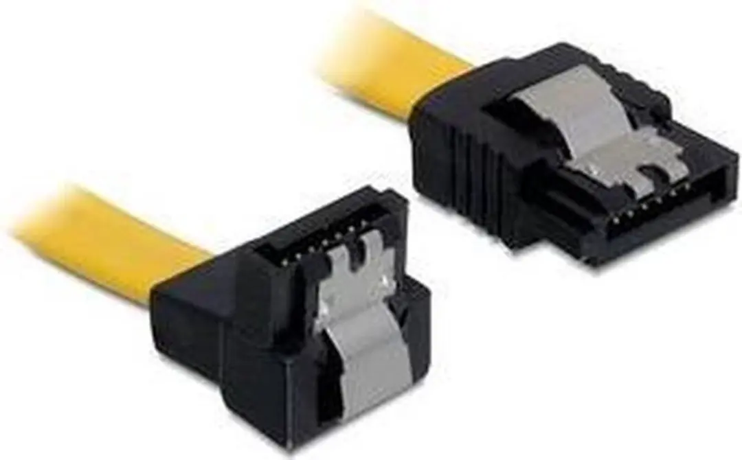 Delock SATA Kabel 3 Gb/s 30cm Geel