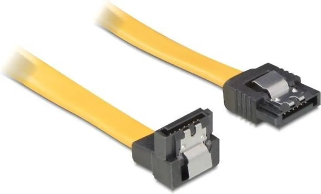 Delock SATA Kabel 3 Gb/s 30cm Geel