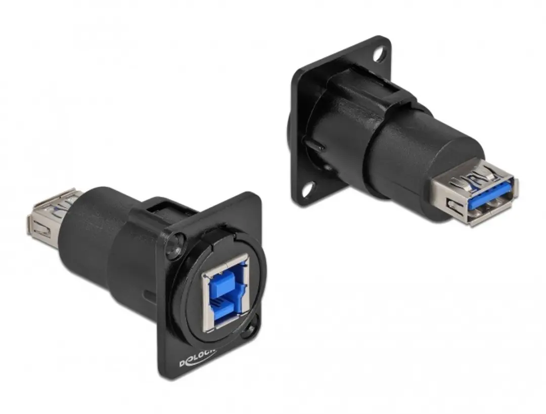 Delock USB 3.0 D-Type Module Type-A naar Type-B