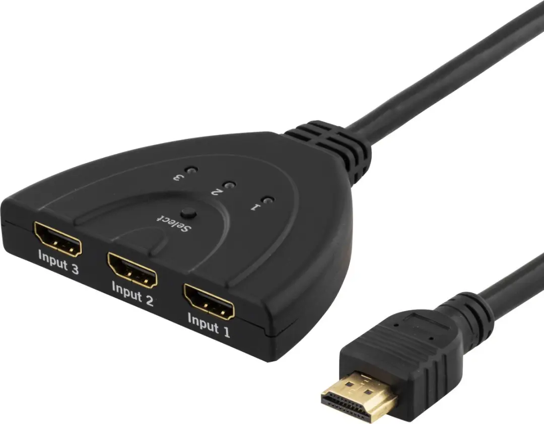 NÖRDIC SGM-115 HDMI Pigtail Switch 3x1