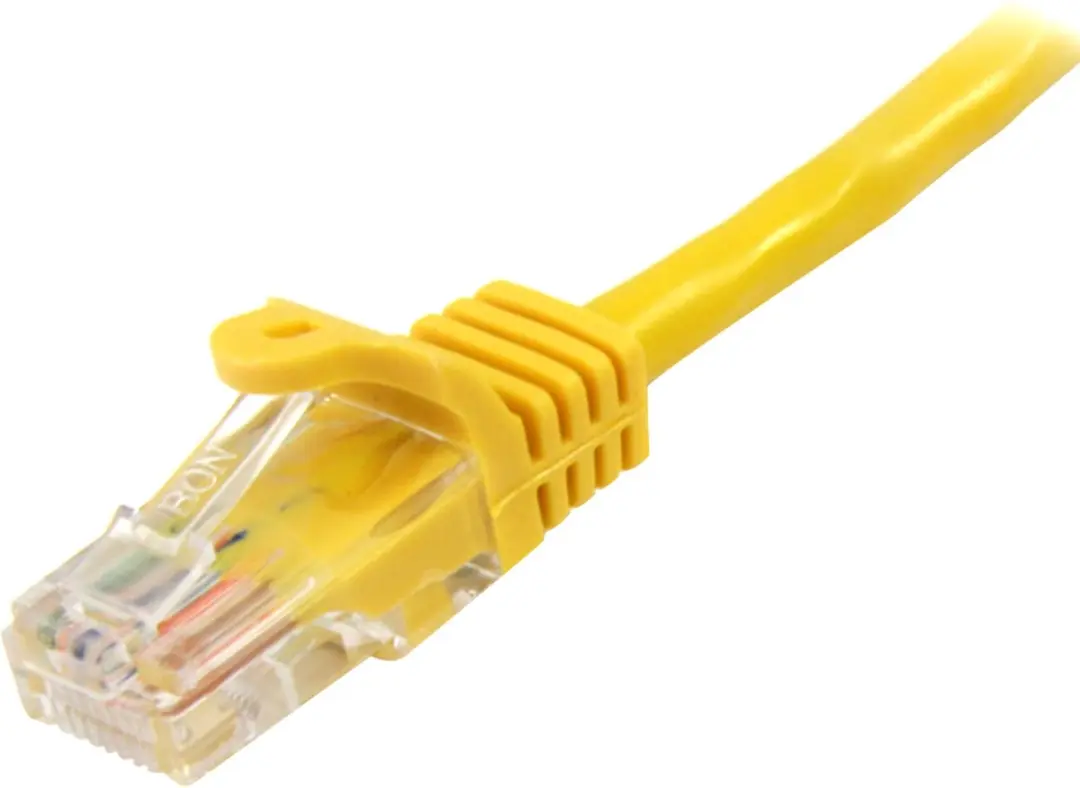 Startech Cat5e Ethernet Kabel 0,5m Geel