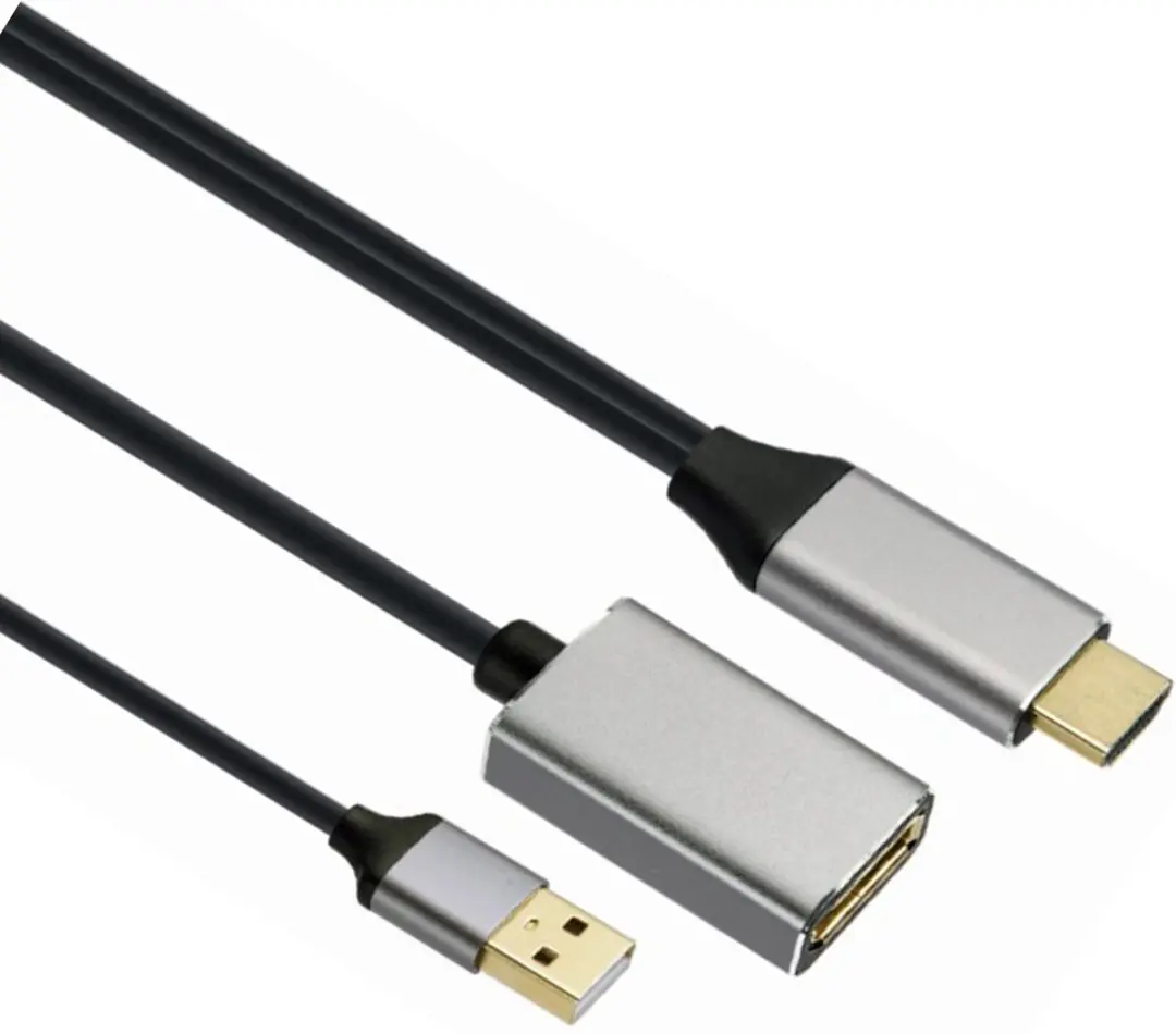 Gembird HDMI naar DisplayPort Actieve Adapterkabel 4K