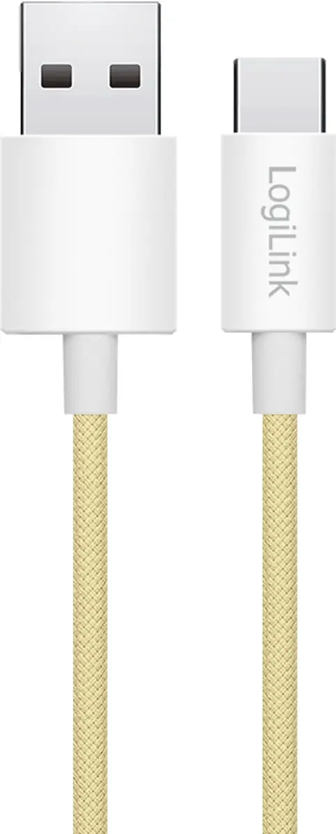 Logilink CU0332 USB 2.0 Kabel Geel - 0,5m