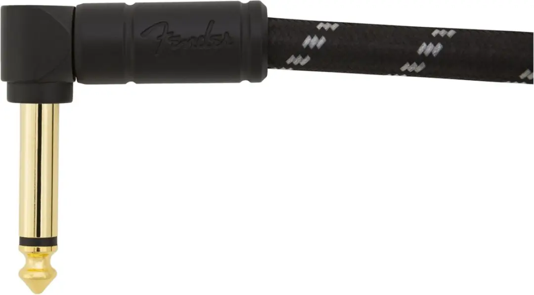 Fender Deluxe Series Instrumentkabel 150mm - Stereo - Tweed