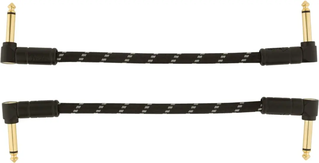 Fender Deluxe Series Instrumentkabel 150mm - Stereo - Tweed