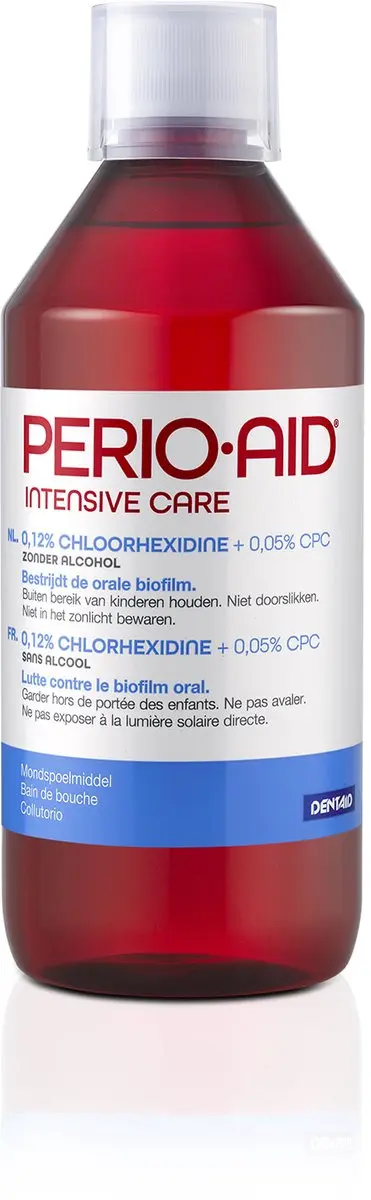Perio Aid Intensive Care Mondspoelmiddel 0,12% CHX 500ml