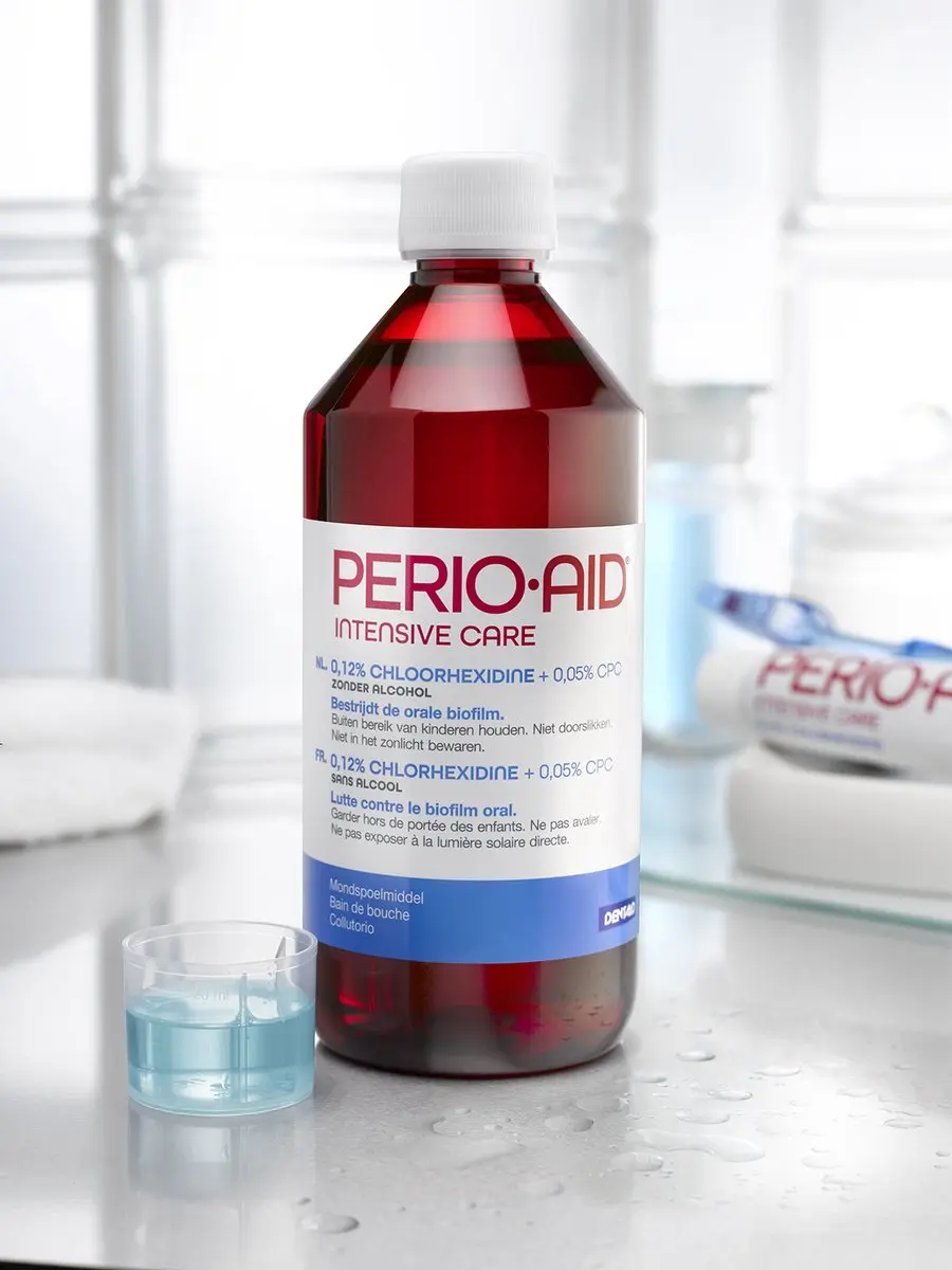 Perio Aid Intensive Care Mondspoelmiddel 0,12% CHX 500ml