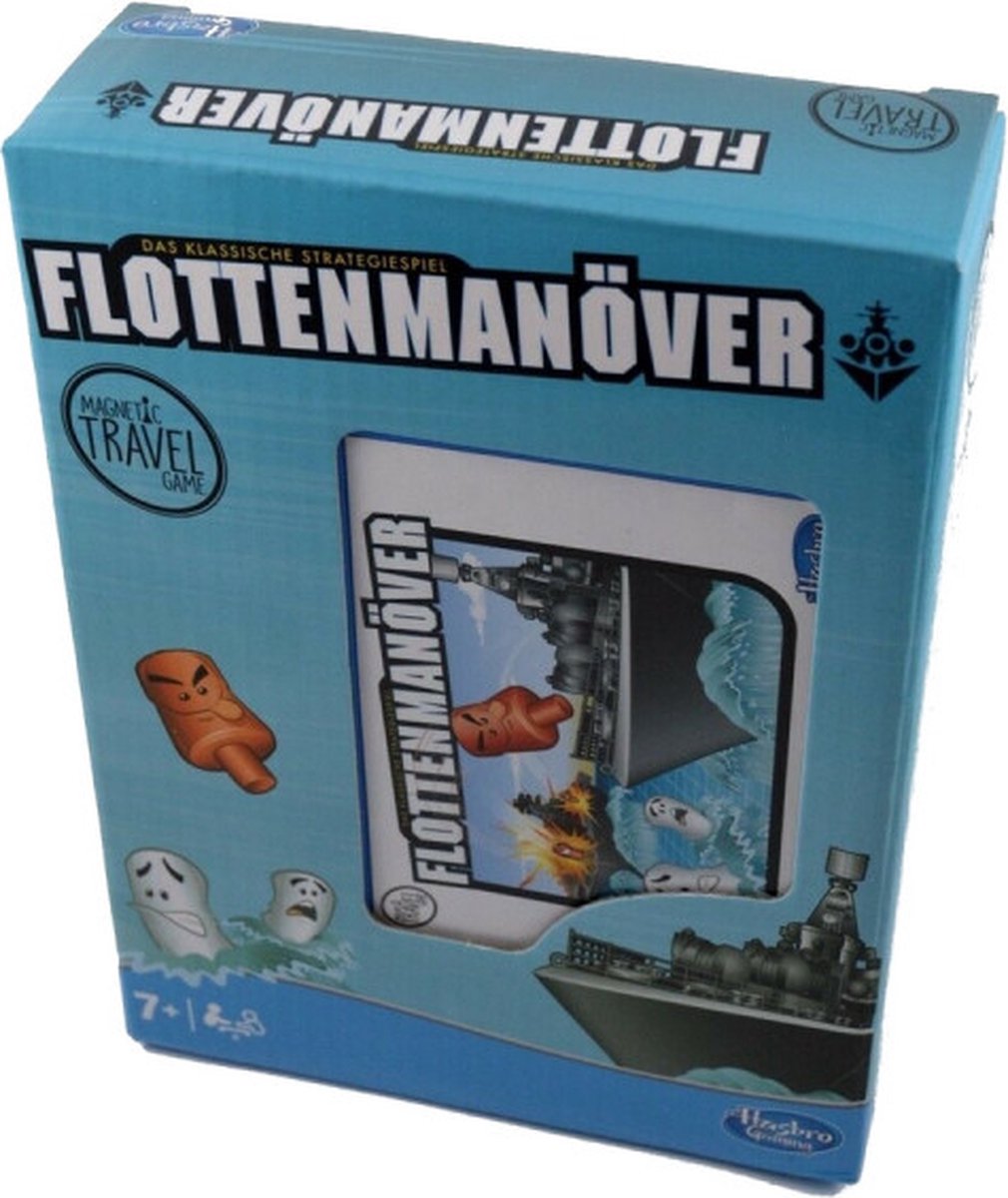 Hasbro Magnetic Travel Battleship - Reisspel voor onderweg - Speelgoed