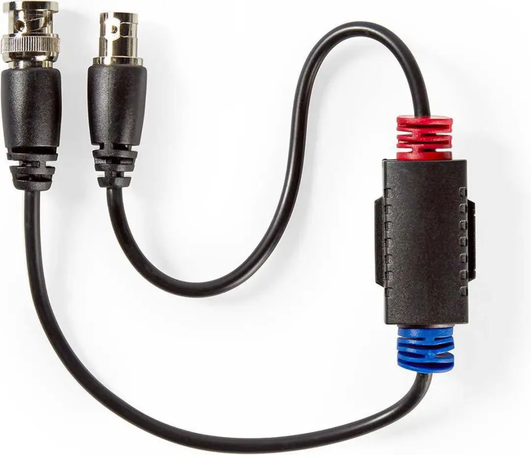Nedis CCTV-Aardlus-Isolator 75 Ohm - Zwart