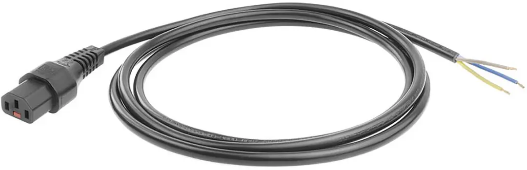 ACT AK5082 Netsnoer C13 IEC Lock - 3m - Zwart