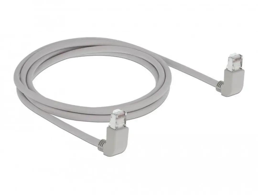Delock S/FTP CAT6a Netwerkkabel 10Gbps - 2m - Grijs