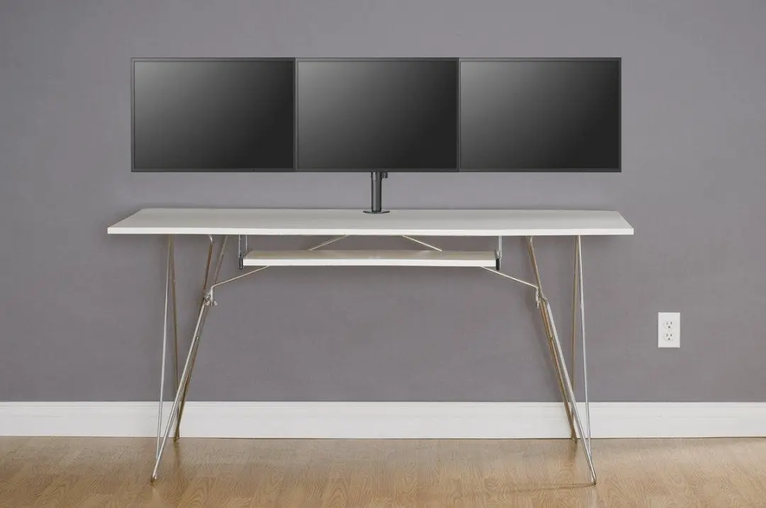 NÖRDIC GAME-N1001 Triple Monitorarm - Zwart - afbeelding 6 van 6