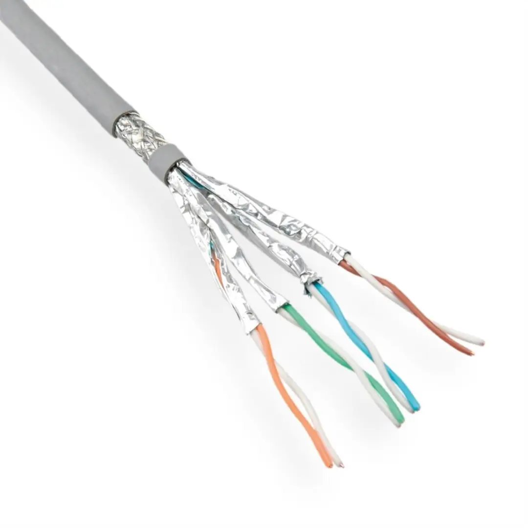 Roline S/FTP Cat.6A LSOH Kabel 100m - Grijs