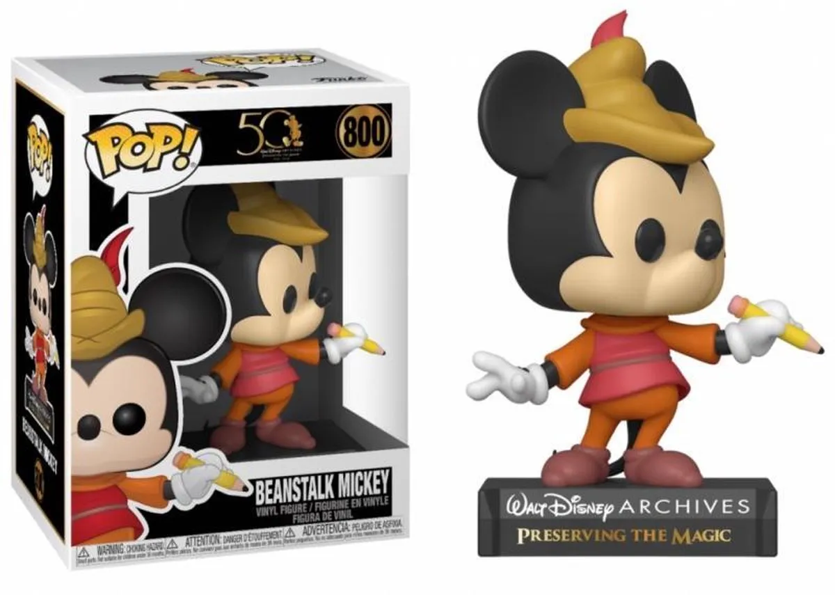 Funko Disney Archives Pop Vinyl Beanstalk Mickey - Multicolor