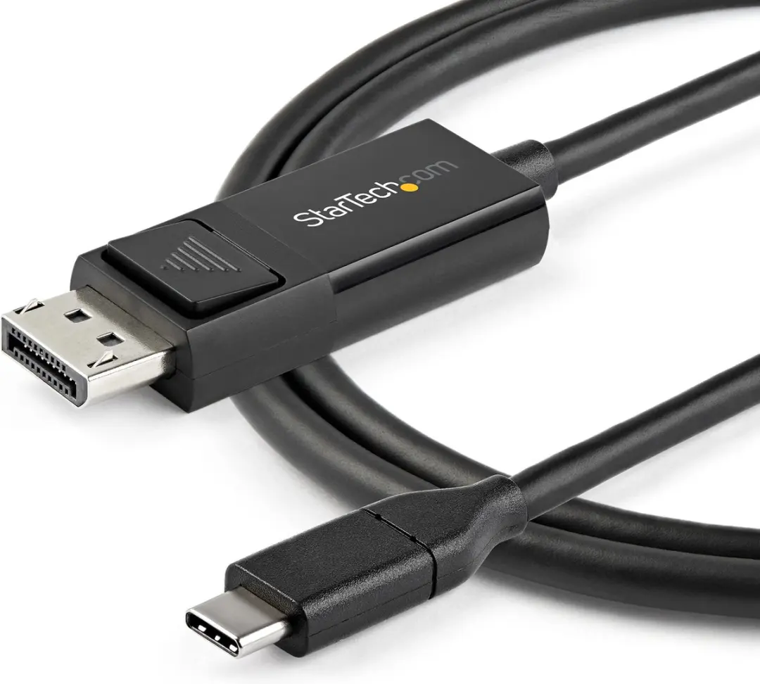 Startech USB-C naar DP 1.2 Kabel 4K - 2m - Zwart