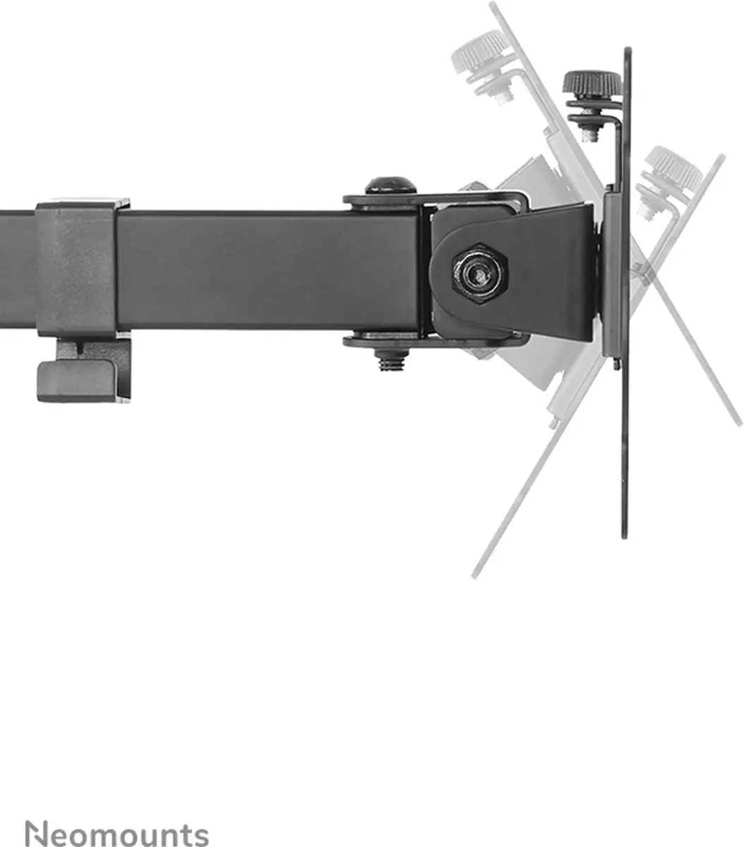 Neomounts FPMA-D550DD3BLACK Full Motion Monitorstandaard 3x 10-27" - Zwart