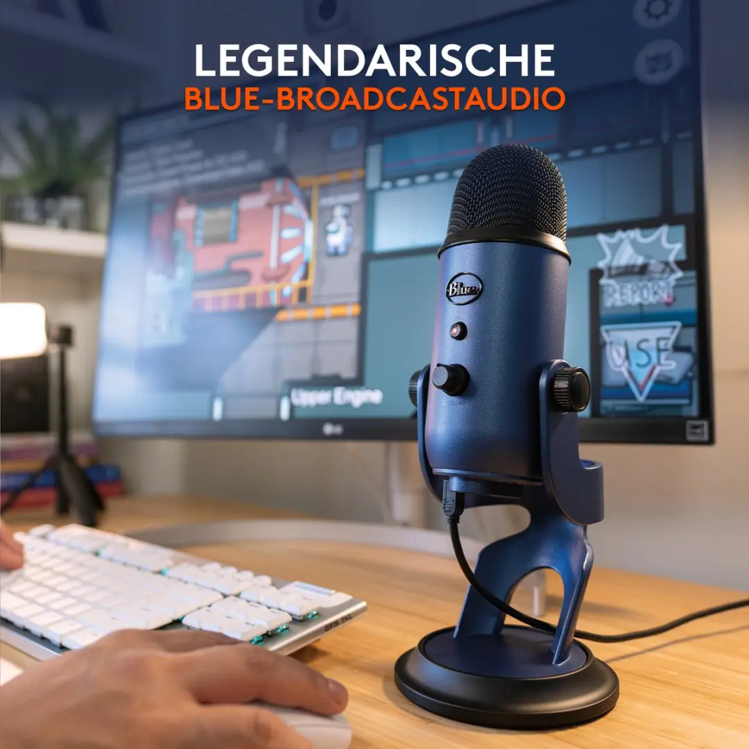 Blue Yeti 988-000232 USB Microfoon - Midnight Blue