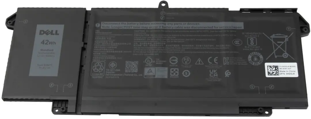 Dell HDGJ8 Batterij - 42Wh