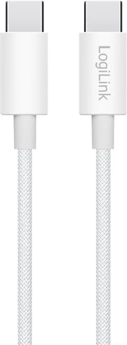 Logilink CU0341 USB 2.0 Kabel - 1m - USB-C - Wit